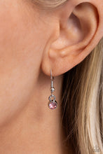 Load image into Gallery viewer, Paparazzi “Clearly Carabiner” Pink Necklace Earring Set - Paparazzi Accessories