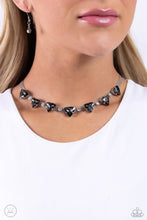Load image into Gallery viewer, Paparazzi “Strands of Sass” Silver Necklace Earring Set - Paparazzi Accessories