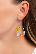 Load image into Gallery viewer, Paparazzi “Boisterous Blooms” Multi Dangle Earrings
