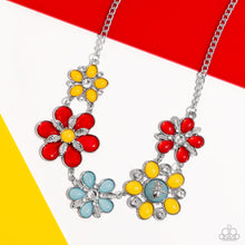 Load image into Gallery viewer, “Dragonfly Decadence” Red Necklace Earring Set - Paparazzi Accessories