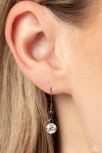 Load image into Gallery viewer, Paparazzi “Under the FRINGE” Copper Necklace Earring Set - Paparazzi Accessories