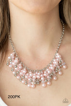 Load image into Gallery viewer, Paparazzi “Champagne Dreams” Pink Necklace Earring Set - Paparazzi Accessories
