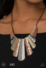 Load image into Gallery viewer, Paparazzi “Untamed” Cooper Necklace Earring Set - Paparazzi Accessories