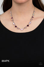 Load image into Gallery viewer, Paparazzi “Irresistible HEIR-idescence" Pink Necklace Earring Set - Paparazzi Accessories