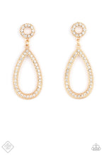 Load image into Gallery viewer, Paparazzi “Regal Revival” Gold Post Earrings - Paparazzi Accessories