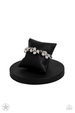 Load image into Gallery viewer, Paparazzi Blockbuster “Old Hollywood” White Bracelet - Paparazzi Accessories
