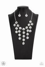 Load image into Gallery viewer, “Spotlight Stunner” White Necklace Earring Set - Paparazzi Accessories