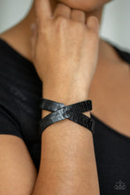Load image into Gallery viewer, Paparazzi “Under The SEQUINS” Gold Reversible Bracelet