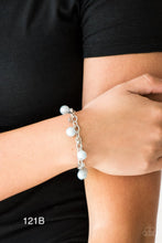 Load image into Gallery viewer, Paparazzi “Vintage Vault” “Country Club Chic” Blue Adjustable Clasp Bracelet
