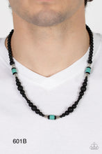 Load image into Gallery viewer, Paparazzi “Stone Synchrony” - Blue - Urban Necklace
