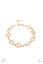 Load image into Gallery viewer, Paparazzi “Royal Refined” Gold Clasp Bracelet - Paparazzi Accessories