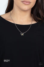 Load image into Gallery viewer, Paparazzi "Flutter Love Yellow" Necklace Earring Set - Paparazzi Accessories