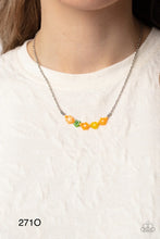 Load image into Gallery viewer, Paparazzi “BOUQUET We Go” Orange Necklace Earring Set - Paparazzi Accessories