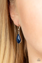 Load image into Gallery viewer, Paparazzi “Crystallized Couture” Blue Necklace Earring Set - Paparazzi Accessories