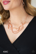 Load image into Gallery viewer, Paparazzi “Prehistoric Heirloom” Copper Necklace Earrings Set - Paparazzi Accessories