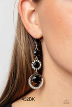 Load image into Gallery viewer, Paparazzi “Enchanting Effulgence” Black Dangle Earrings - Paparazzi Accessories