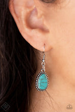 Load image into Gallery viewer, Paparazzi “Elemental Eden” Blue Necklace Earring Set - Paparazzi Accessories