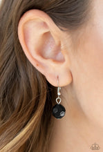 Load image into Gallery viewer, Paparazzi “Treasure Shore” - Black Necklace Earring Set
