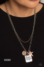Load image into Gallery viewer, "Masterpiece in Progress" Multi Necklace Earring Set - Paparazzi Accessories