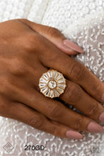 Load image into Gallery viewer, Paparazzi “High Society Haute” Gold Ring

