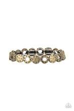 Load image into Gallery viewer, Paparazzi “Metro Metalsmith” Brass Stretch Bracelet
