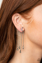 Load image into Gallery viewer, Cosmic Goddess” White Post Earrings - Paparazzi Accessories
