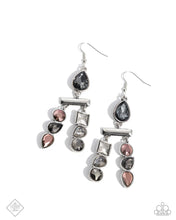 Load image into Gallery viewer, “Confident Curtsy” Multi Dangle Earrings - Paparazzi Accessories
