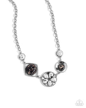 Load image into Gallery viewer, “Stony Someday” Black Necklace Earring Set - Paparazzi Accessories
