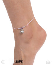 Load image into Gallery viewer, Paparazzi “Oyster Overture” Pink Anklet Bracelet
