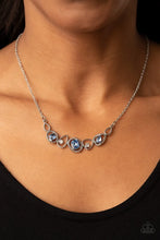 Load image into Gallery viewer, Paparazzi “Celestial Cadence” Blue Necklace Earring Set - Paparazzi Accessories
