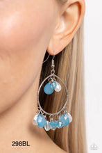 Load image into Gallery viewer, Paparazzi “Elite Expression” Blue Dangle Earrings
