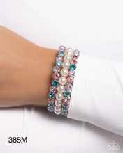 Load image into Gallery viewer, “Grandiose Glitz” Multi Coil Wrap Bracelet - Paparazzi Accessories
