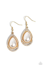 Load image into Gallery viewer, Paparazzi “Effortless Elegance” Gold Dangle Earrings Earring
