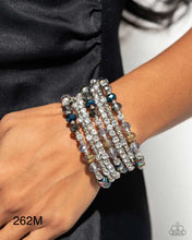 Load image into Gallery viewer, Paparazzi “Sizzling Stack” Multi Coil Wrap Bracelet
