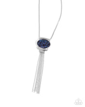 Load image into Gallery viewer, Paparazzi “Chained Complication” Black Necklace Earring Set - Paparazzi Accessories
