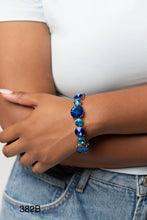 Load image into Gallery viewer, Paparazzi “Refreshing Radiance” Blue Stretch Bracelet

