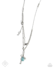 Load image into Gallery viewer, Sahara Shelter Blue Necklace Earring Set
