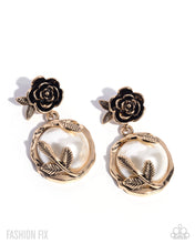 Load image into Gallery viewer, Paparazzi “Tasteful Tea Party” Gold Post Earrings - Paparazzi Accessories
