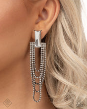 Load image into Gallery viewer, “Resounding Radiance” Black Post Earrings - Paparazzi Accessories
