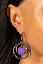 Load image into Gallery viewer, Paparazzi “Mai Tai Tango” Purple Dangle Earrings - Paparazzi Accessories

