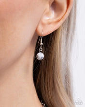 Load image into Gallery viewer, “Stony Someday” Black Necklace Earring Set - Paparazzi Accessories
