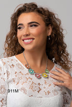 Load image into Gallery viewer, Paparazzi “Playful Posies” Multi Necklace Earring Set
