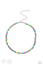 Load image into Gallery viewer, Paparazzi “Arid Ambiance” Blue Necklace Earring Set
