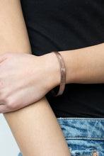 Load image into Gallery viewer, Paparazzi “Sweetly Named” Copper Cuff Bracelet - Paparazzi Accessories
