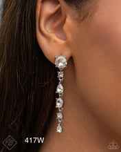 Load image into Gallery viewer, Paparazzi “Fairytale Falls” White Post Earrings
