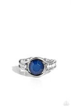 Load image into Gallery viewer, “Meadow Mist” Blue Stretch Ring - Paparazzi
