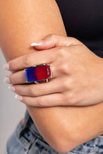 Load image into Gallery viewer, Paparazzi “Dramatic Duo” Multi Stretch Ring
