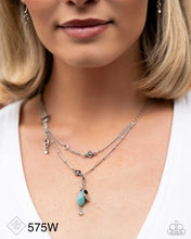 Load image into Gallery viewer, Sahara Shelter Blue Necklace Earring Set
