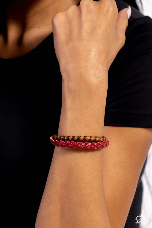 Ranch Hand Red Bracelet