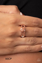 Load image into Gallery viewer, Paparazzi “Embraceable Elegance” Copper Stretch Ring
